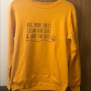 Save the bees crew neck